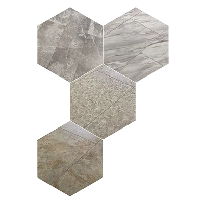 Mega Clic SPC 12X24 Planks 5.5mm 12mil SPC-Tile Grand Legend Collection