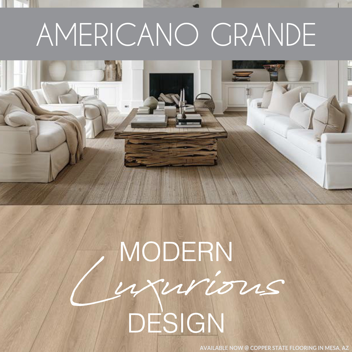 The Collection Americano Grande Waterproof Modern Luxurious Design