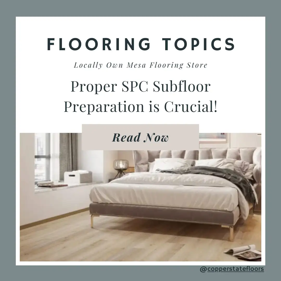 Proper SPC Subfloor Preparation is Crucial