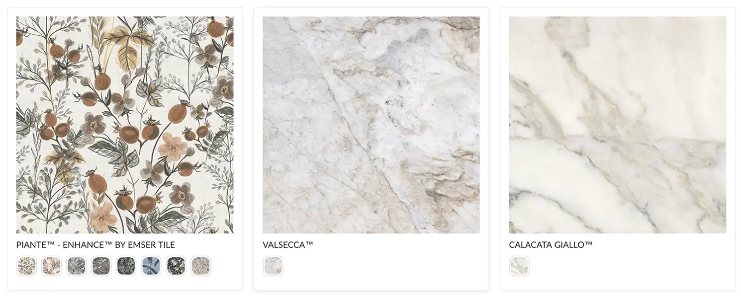 New Products from Emser Tile 