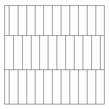 Vertical Staggered Tile 