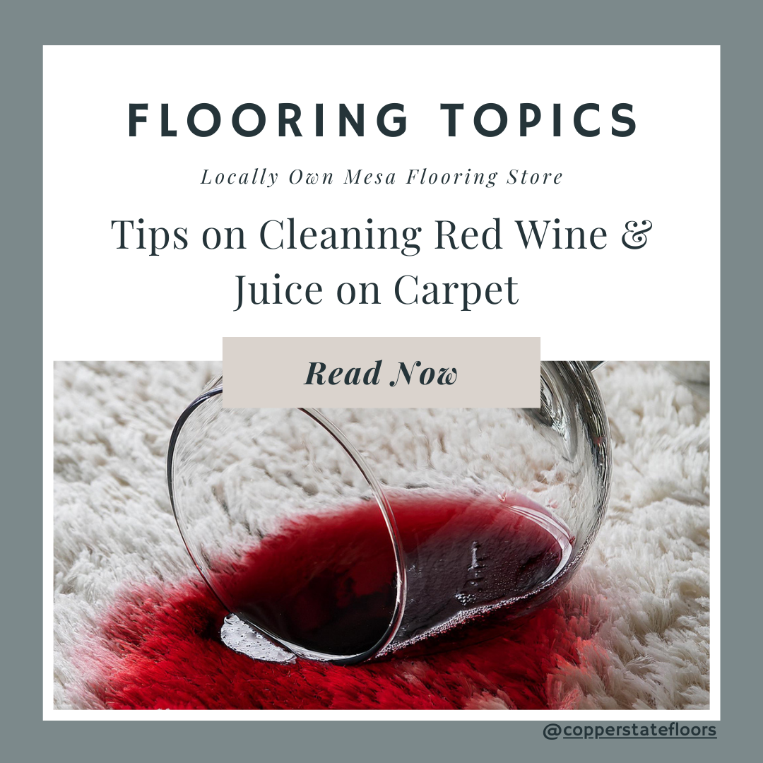 Tips on Cleaning Red Wine and Juice on Carpet