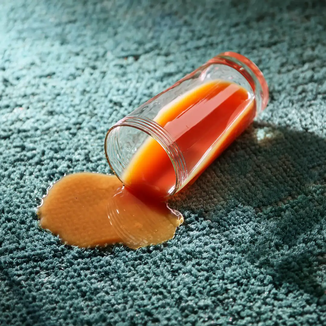Tips on how to remove juice carpet stains. 