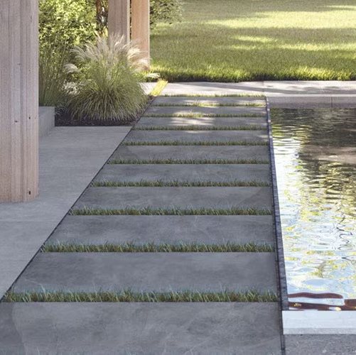 Daltile Natural Stone, slate pavers, for outdoor flooring, walls, and countertops. 