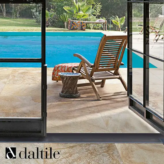 Daltile patio floor coverings, pool tile, pavers for walk ways, and coutyards.