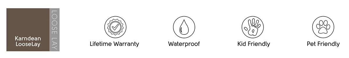 Karndean LooseLay Luxury Vinyl Features