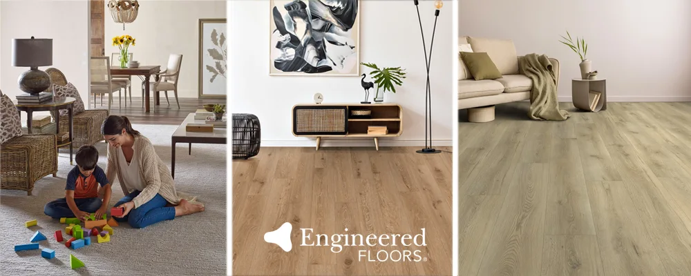 Engineered Floors Brand Products | Copper State Flooring sells Engineered Floors carpets, vinyl puregrain, and hard surface flooring.